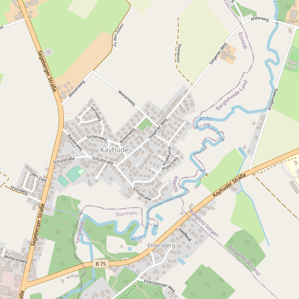 Stadtplan Kayhude Thumbnail