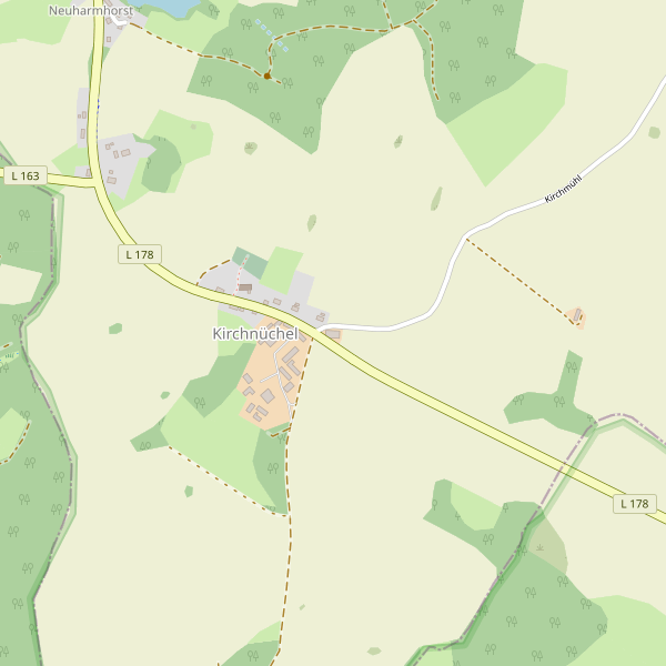 Stadtplan Kirchnüchel Thumbnail