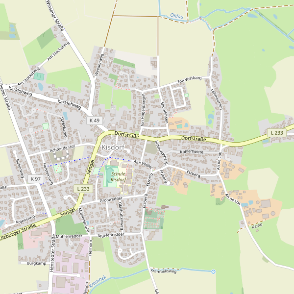 Stadtplan Kisdorf Thumbnail