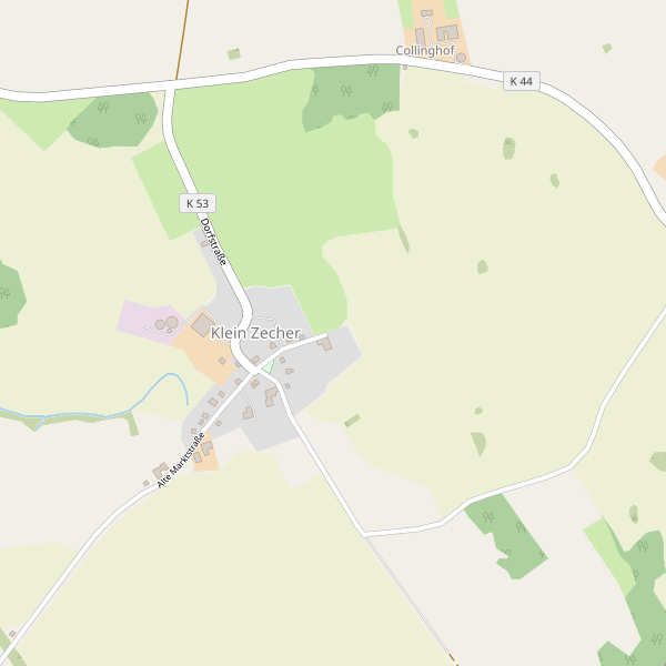 Stadtplan Klein Zecher Thumbnail