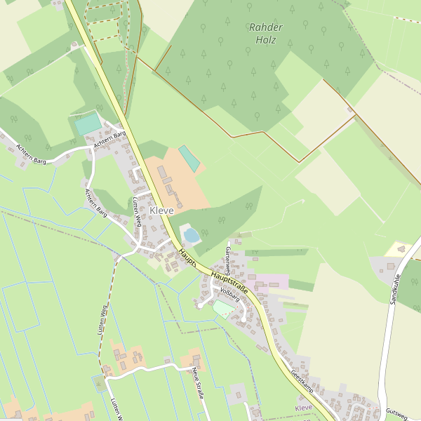 Karte der Toiletten in Kleve (IZ) Thumbnail