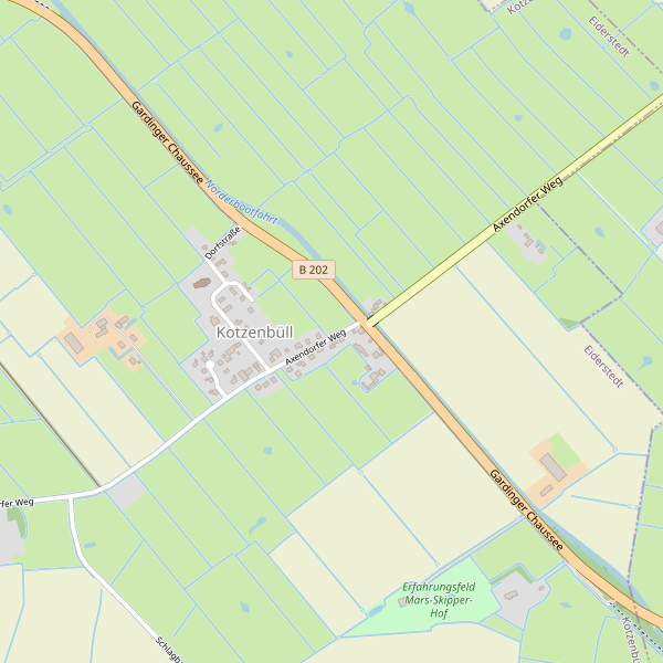 Stadtplan Kotzenbüll Thumbnail