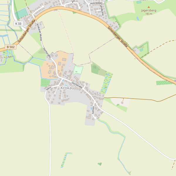 Stadtplan Krokau Thumbnail