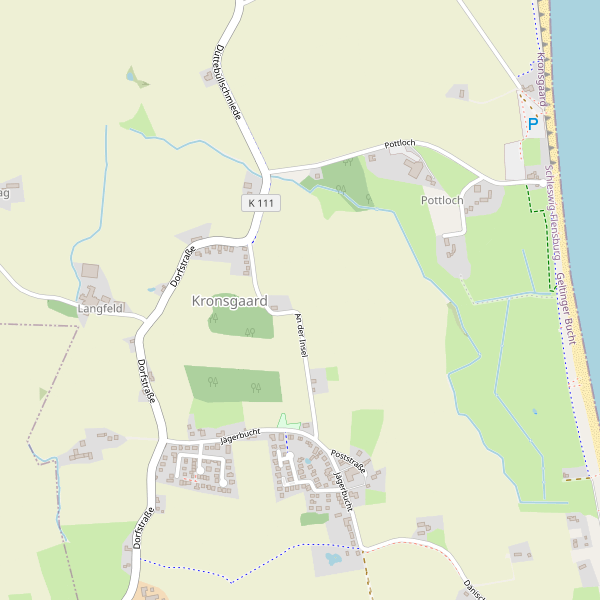 Stadtplan Kronsgaard Thumbnail