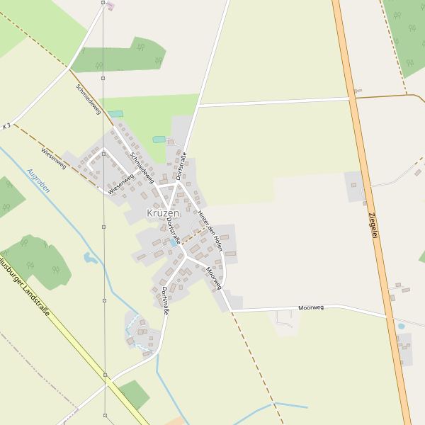 Stadtplan Krüzen Thumbnail