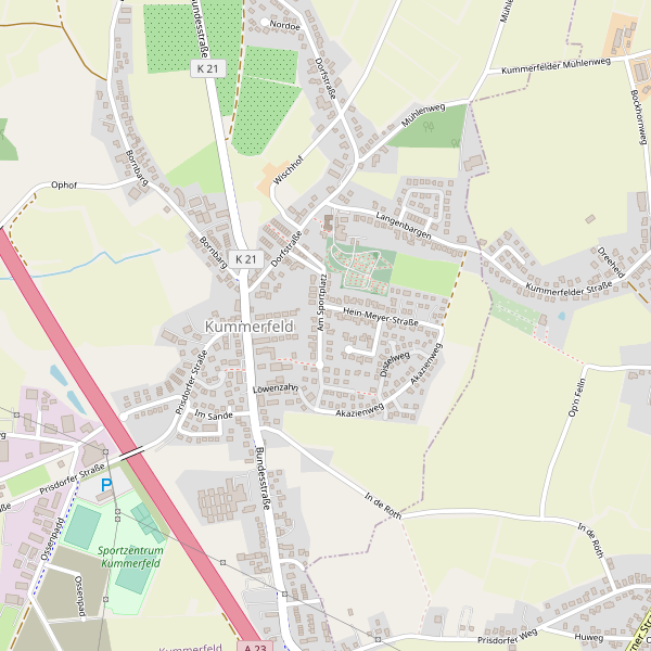 Stadtplan Kummerfeld Thumbnail