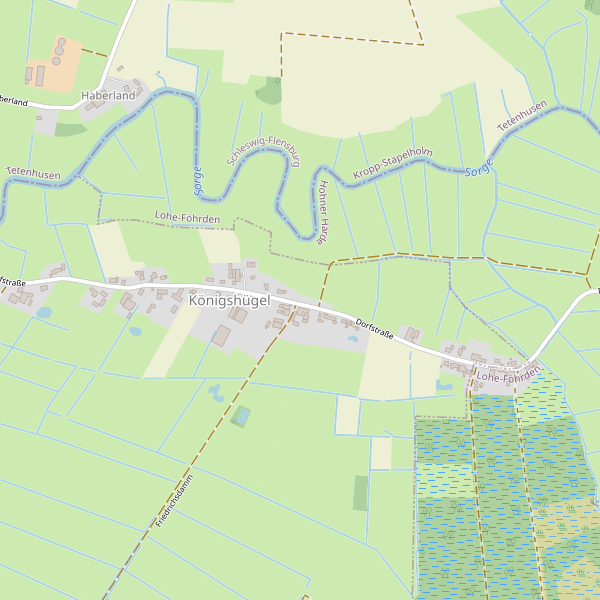 Stadtplan Königshügel Thumbnail