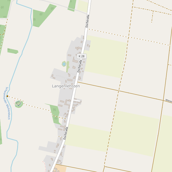 Stadtplan Langenlehsten Thumbnail