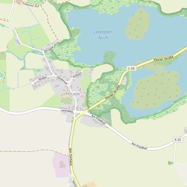 Stadtplan Lebrade Thumbnail