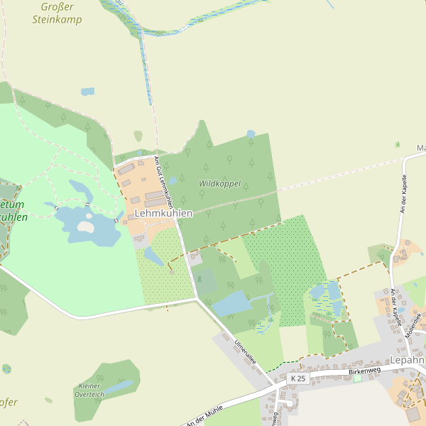 Stadtplan Lehmkuhlen Thumbnail