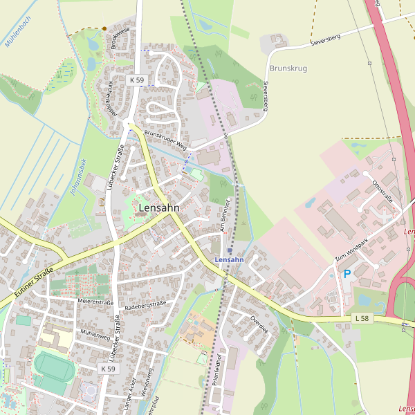 Stadtplan Lensahn Thumbnail