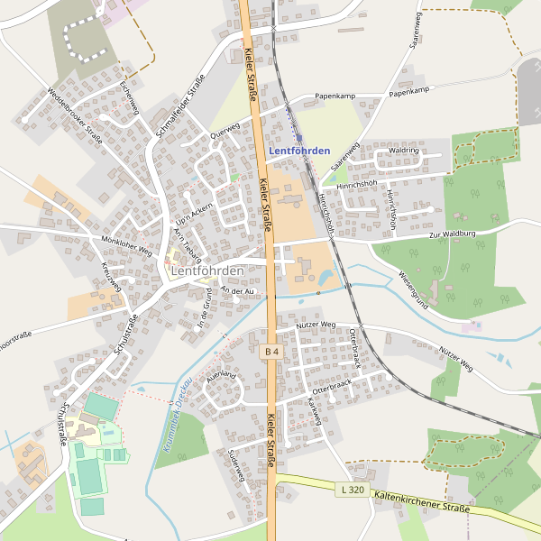 Stadtplan Lentföhrden Thumbnail