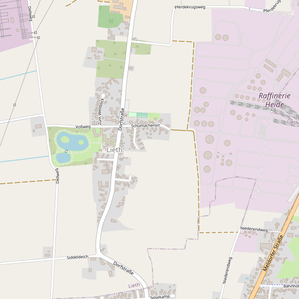 Stadtplan Lieth Thumbnail