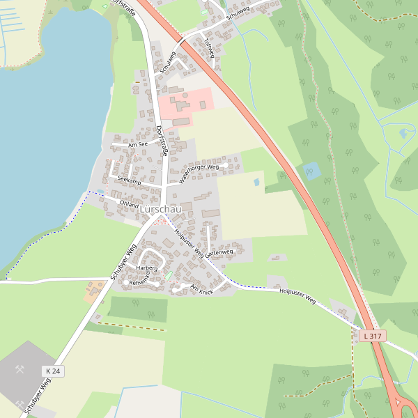 Stadtplan Lürschau Thumbnail