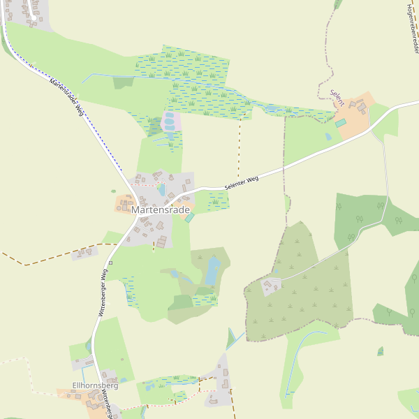Stadtplan Martensrade Thumbnail