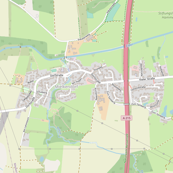 Karte der Toiletten in Mielkendorf Thumbnail