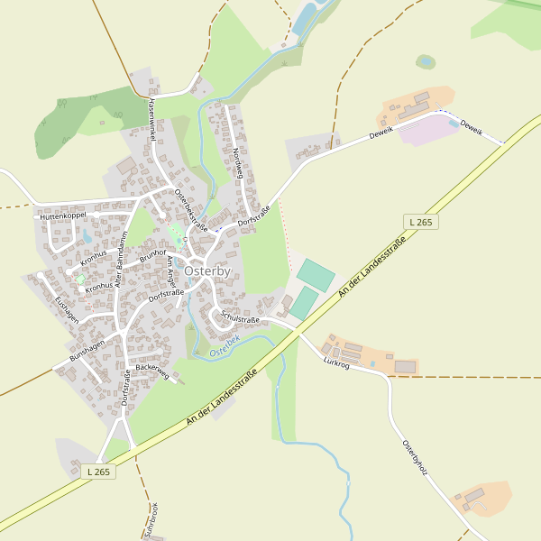 Karte der Restaurants in Osterby (RD) Thumbnail