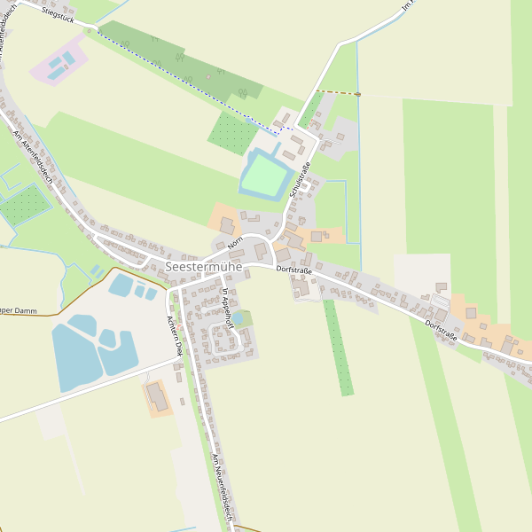 Stadtplan Seestermühe Thumbnail