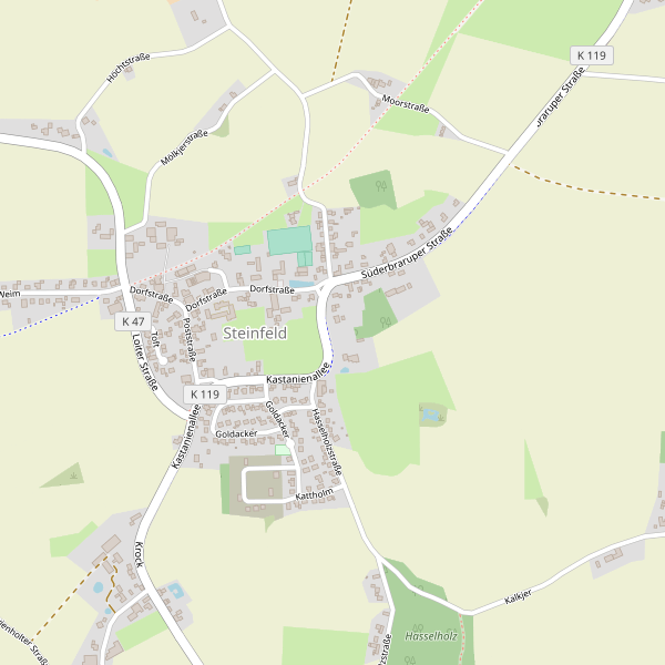 Karte der Toiletten in Steinfeld (SL) Thumbnail