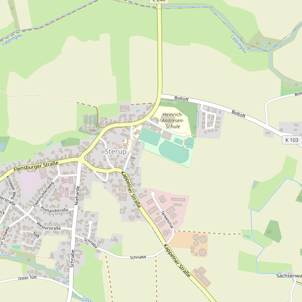 Stadtplan Sterup Thumbnail