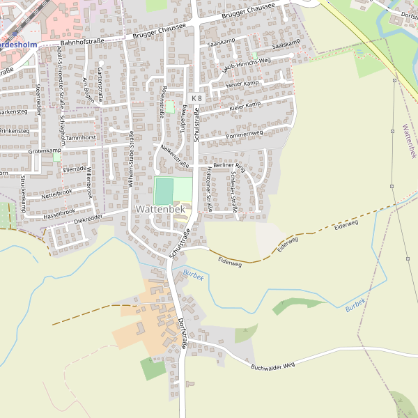 Stadtplan Wattenbek Thumbnail