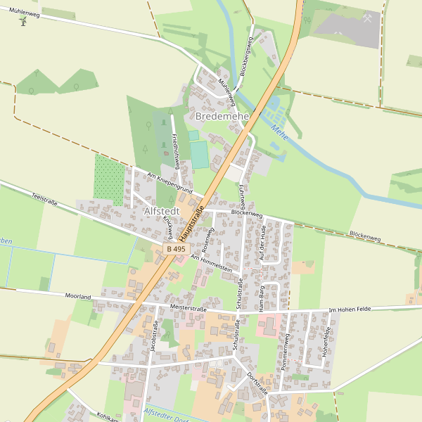 Stadtplan Alfstedt Thumbnail