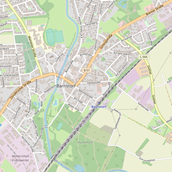 Stadtplan Barnstorf Thumbnail