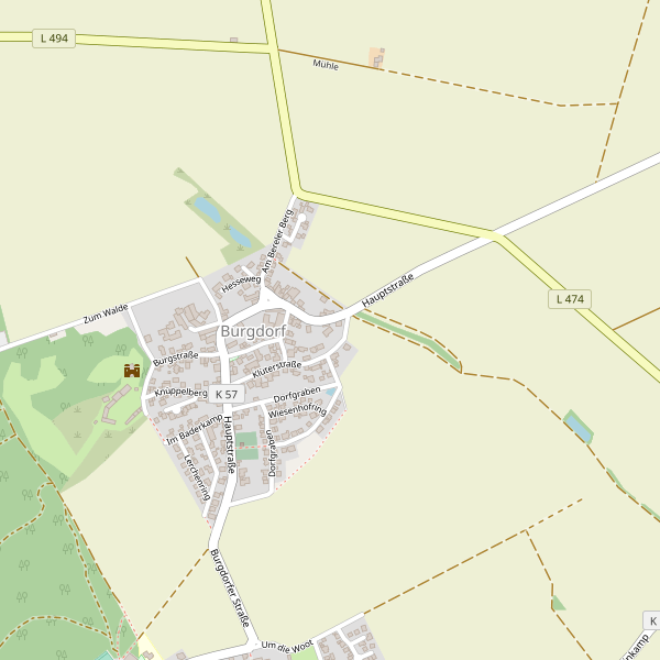 Karte der Toiletten in Burgdorf (WF) Thumbnail