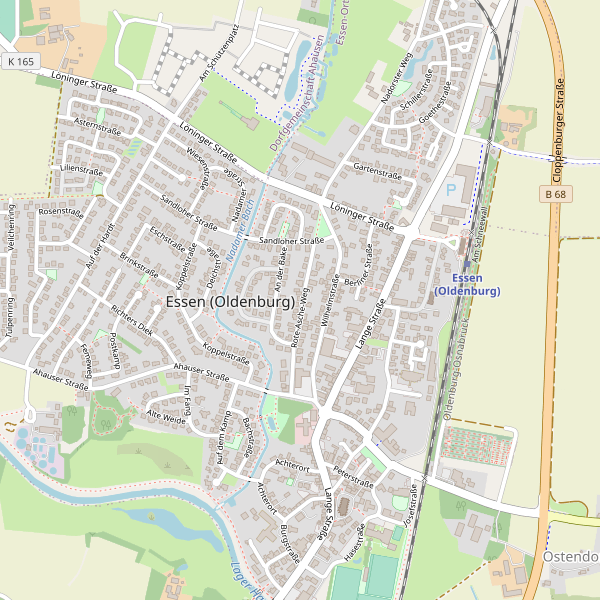 Karte der Toiletten in Essen (Oldenburg) Thumbnail