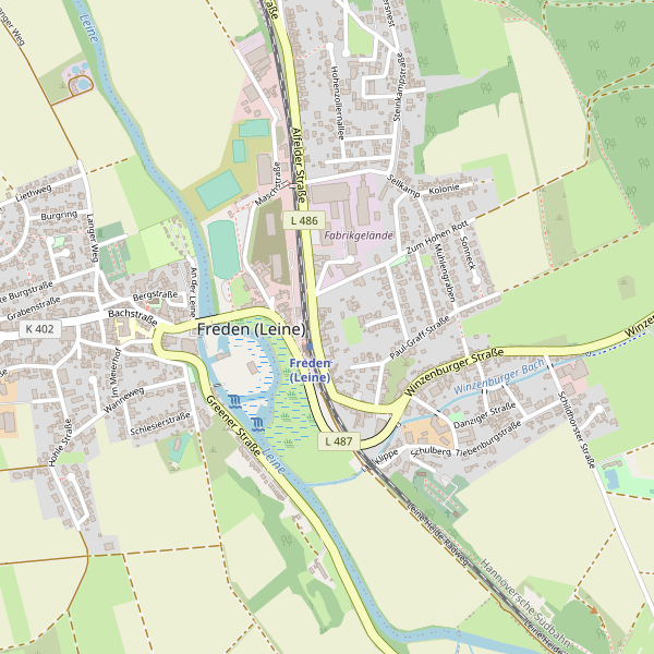 Karte der Toiletten in Freden (Leine) Thumbnail