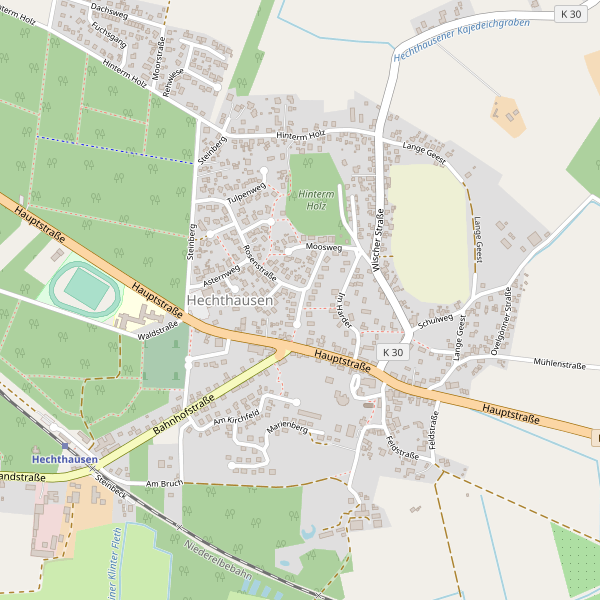 Stadtplan Hechthausen Thumbnail