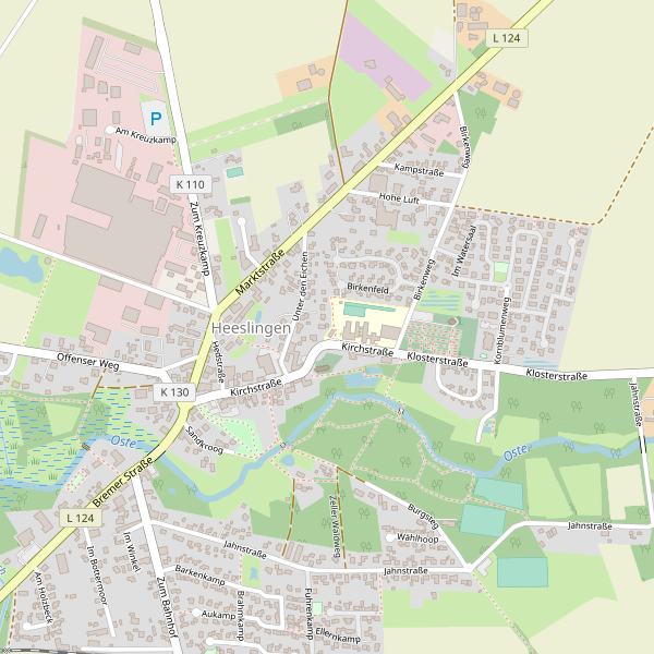 Stadtplan Heeslingen Thumbnail