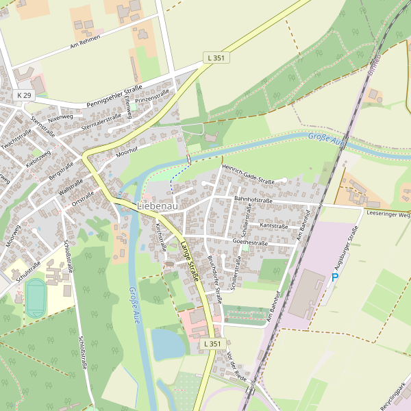 Karte der Toiletten in Liebenau (NI) Thumbnail