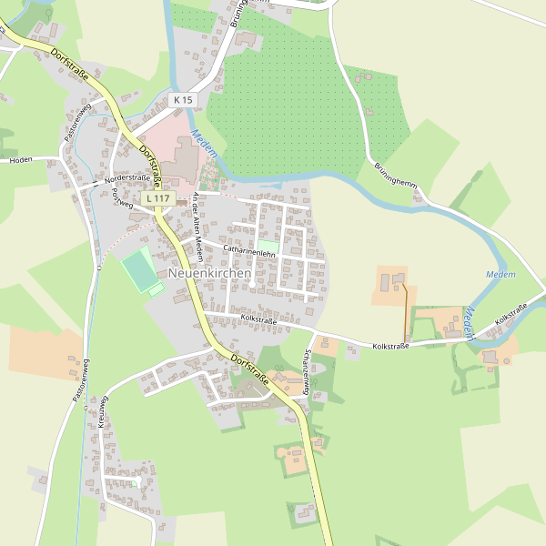 Karte der Toiletten in Neuenkirchen (CUX) Thumbnail