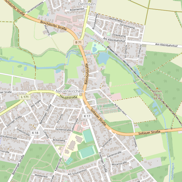 Karte der Toiletten in Neuenkirchen (HK) Thumbnail