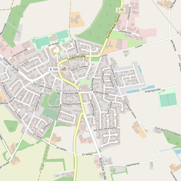 Karte der Toiletten in Neuenkirchen (OS) Thumbnail