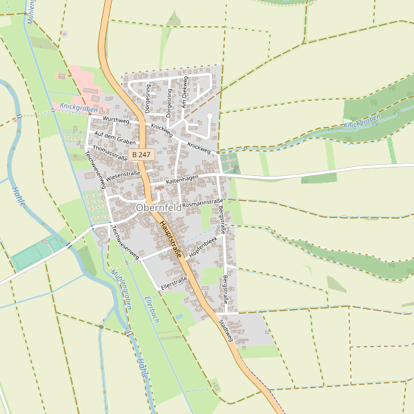 Stadtplan Obernfeld Thumbnail