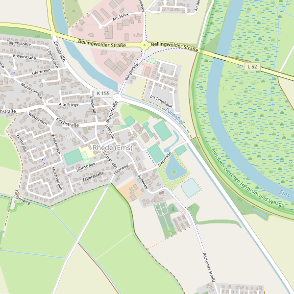 Karte der Toiletten in Rhede (Ems) Thumbnail