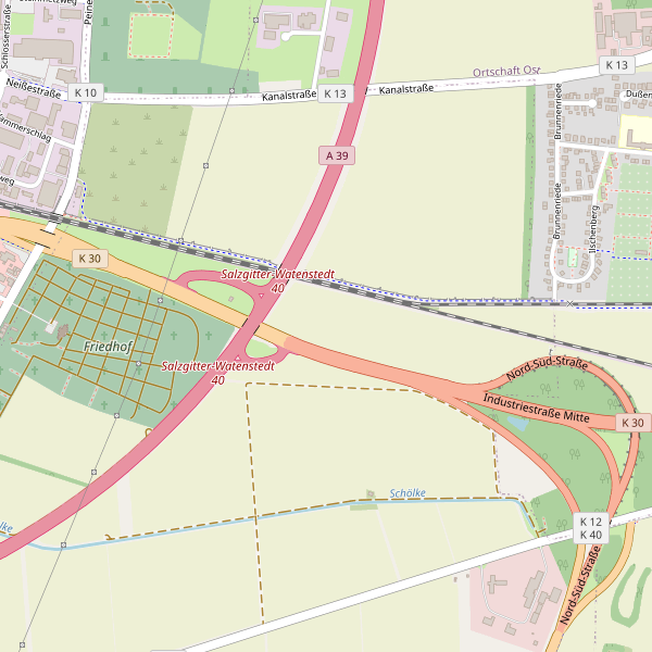 Thumbnail Stadtplan Salzgitter