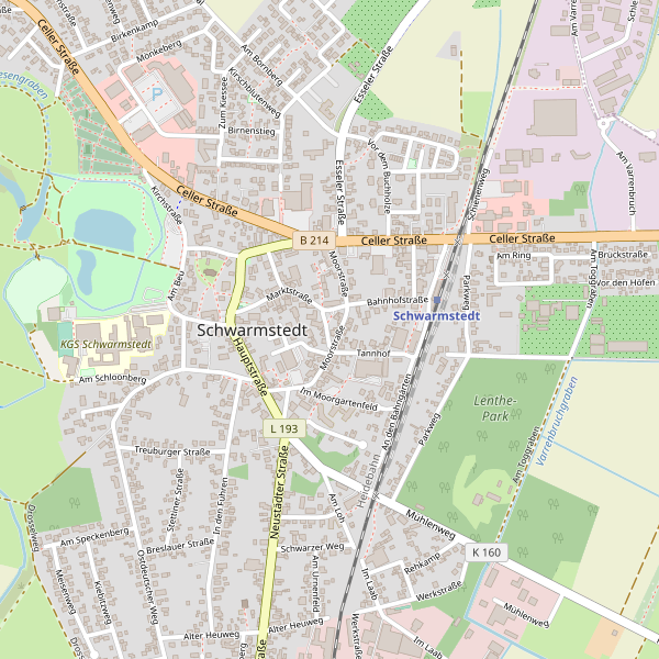 Stadtplan Schwarmstedt Thumbnail