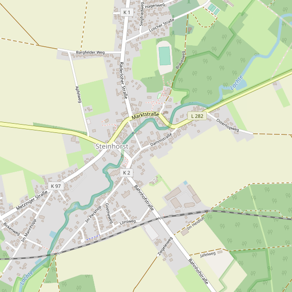 Karte der Toiletten in Steinhorst (GF) Thumbnail