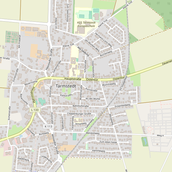 Stadtplan Tarmstedt Thumbnail