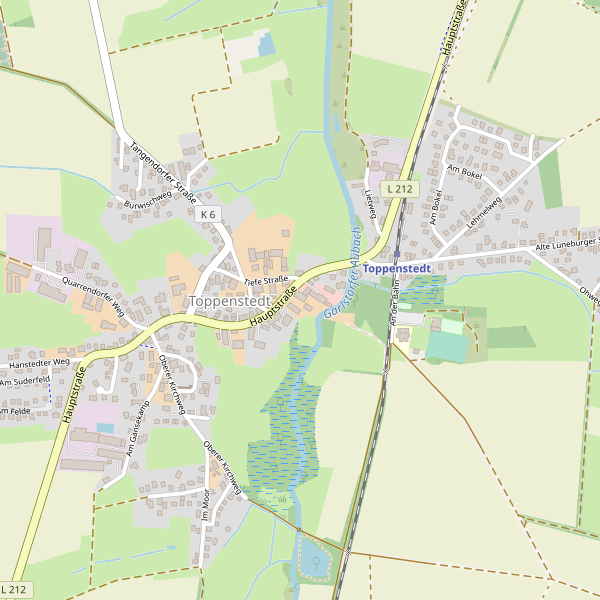 Karte der Restaurants in Toppenstedt Thumbnail