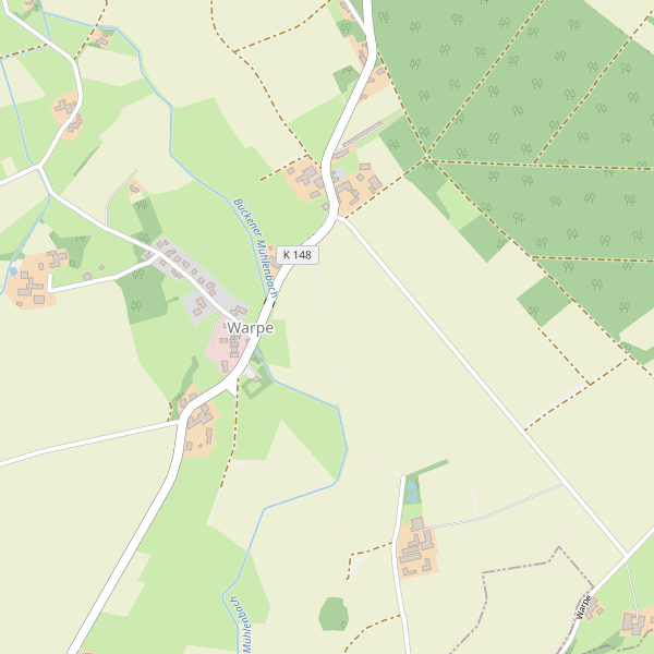 Stadtplan Warpe Thumbnail