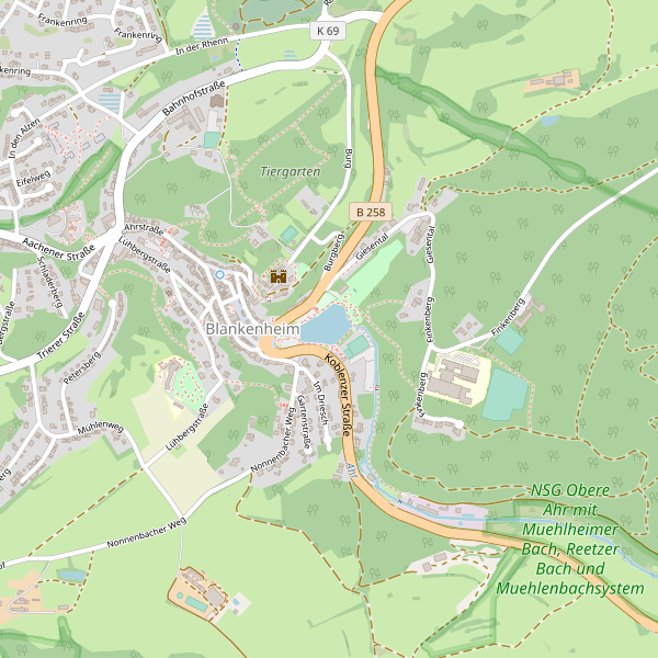 Karte der Toiletten in Blankenheim (EU) Thumbnail