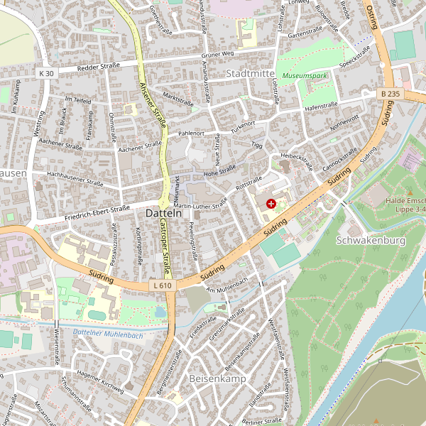 Stadtplan Datteln Thumbnail