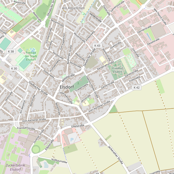Karte der Zahnärzte in Elsdorf (BM) Thumbnail