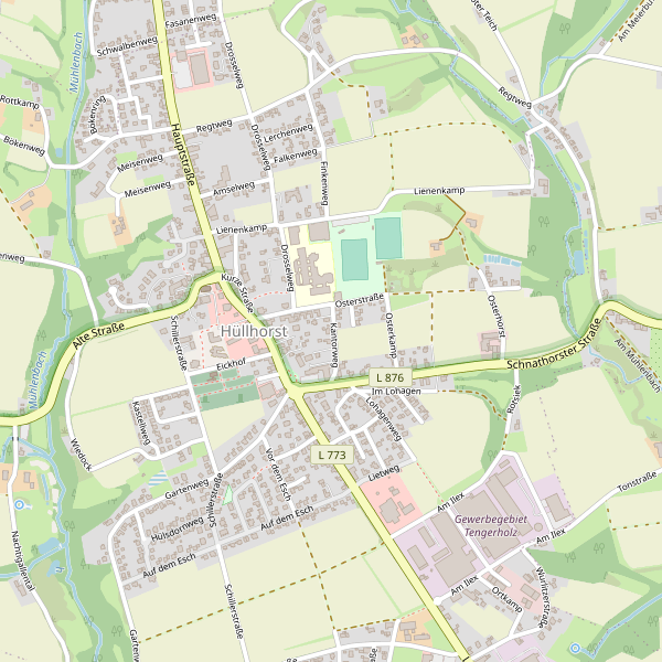 Karte der Toiletten in Hüllhorst Thumbnail