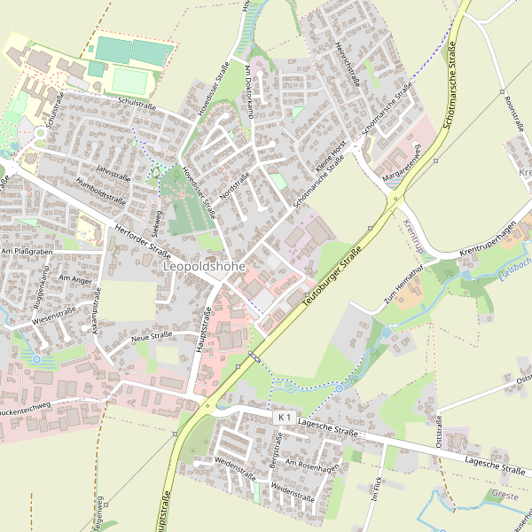 Stadtplan Leopoldshöhe Thumbnail