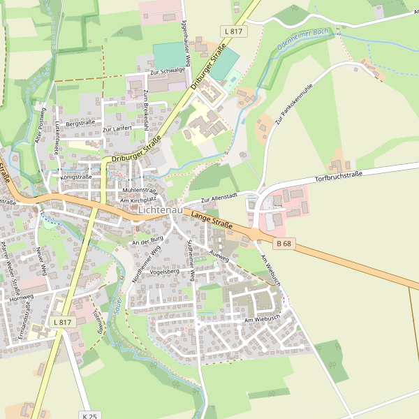 Karte der Toiletten in Lichtenau (PB) Thumbnail